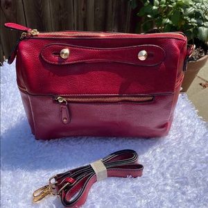 Red Cross body purse